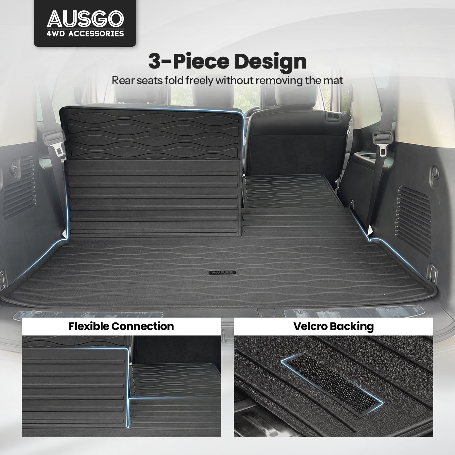 Boot Liner for Nissan Patrol Y62 2012-Onwards