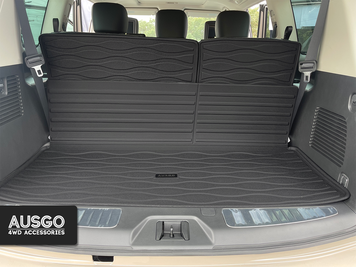 Double-Layer Car Floor Mats for Nissan Patrol Y62 2012-Onwards