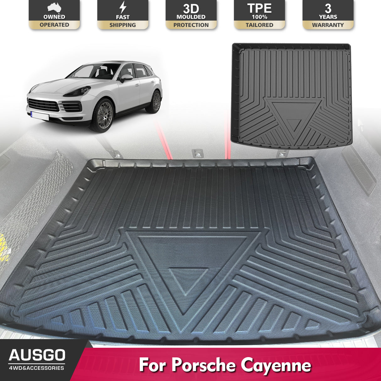 Boot Liner for Porsche Cayenne 9YA 2018-Onwards