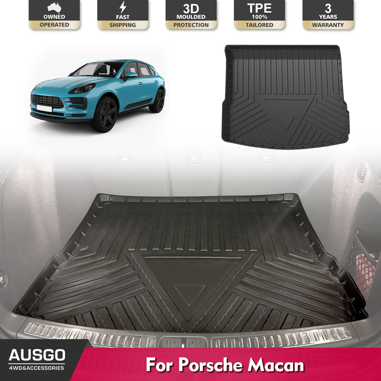 Boot Liner for Porsche Macan 2014-Onwards