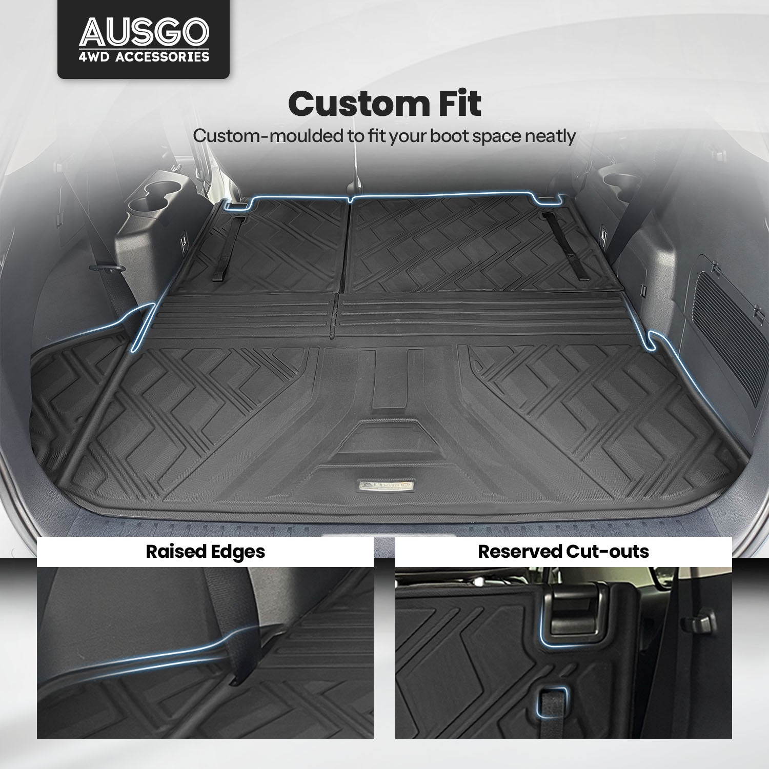 Boot Liner for Toyota Kluger 2021-Onwards
