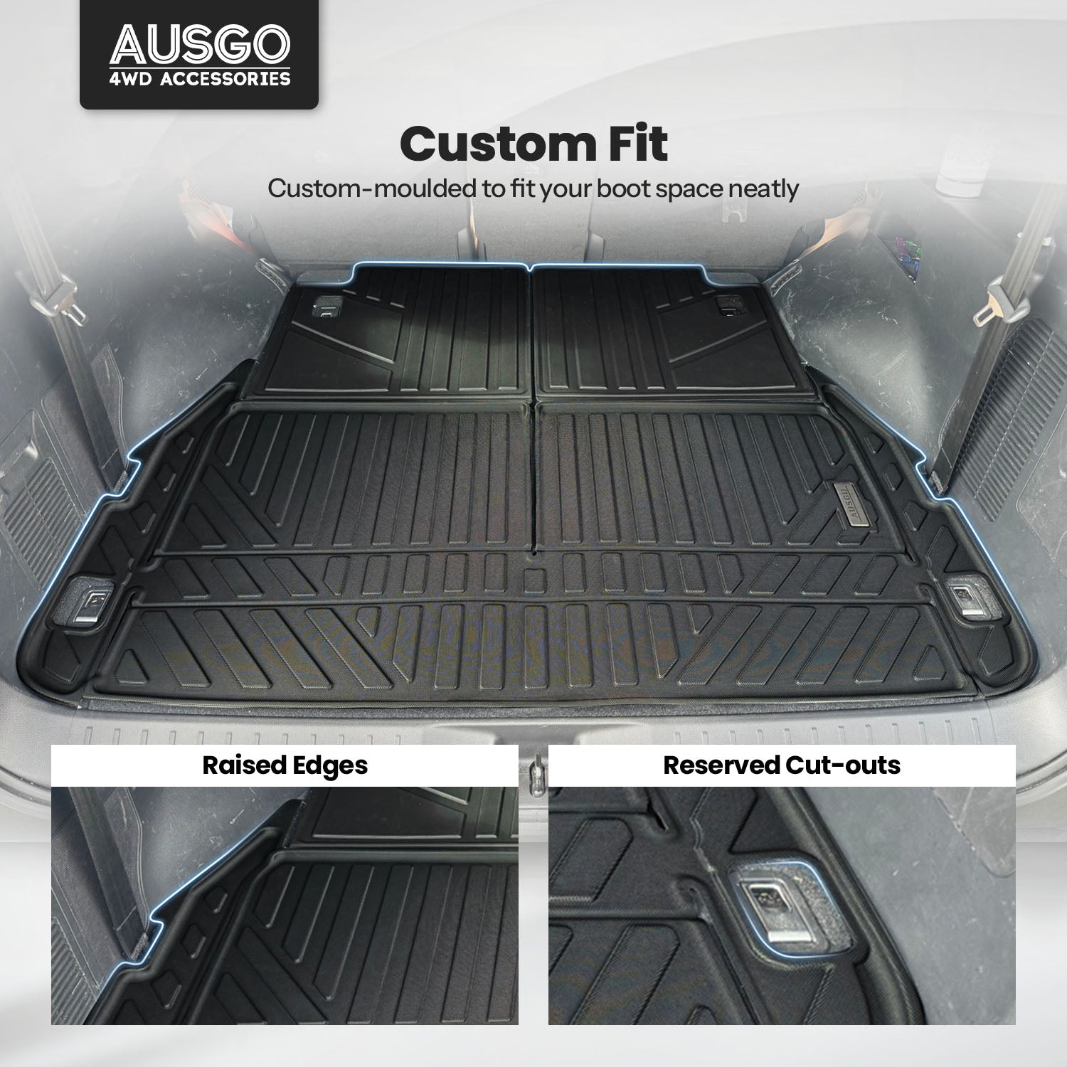 Boot Liner for Lexus LX500d LX600 7 Seater 2021-Onwards