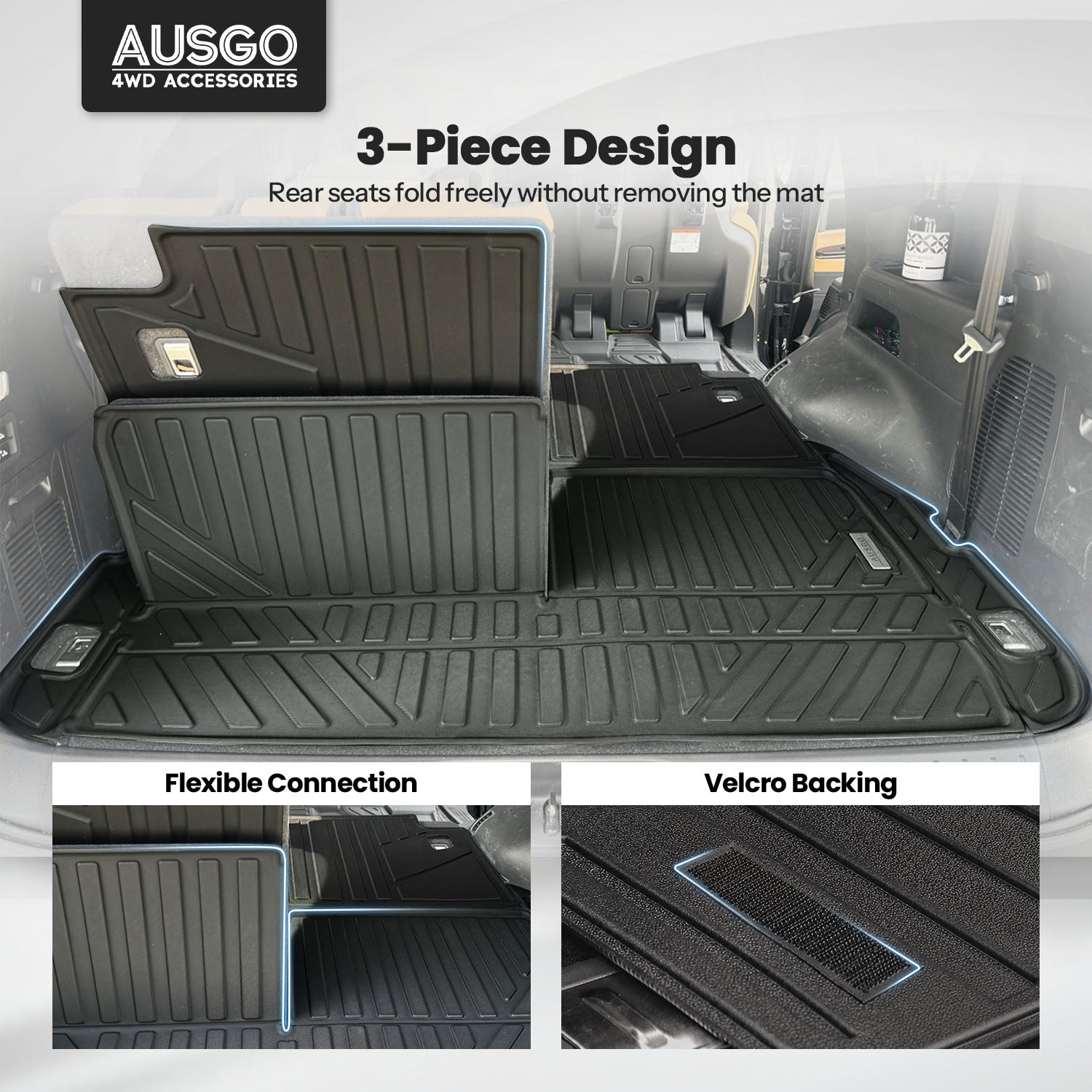 Boot Liner for Lexus LX500d LX600 7 Seater 2021-Onwards