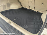5D Car Floor Mats for Toyota Land Cruiser 300 Series 2021-Onwards