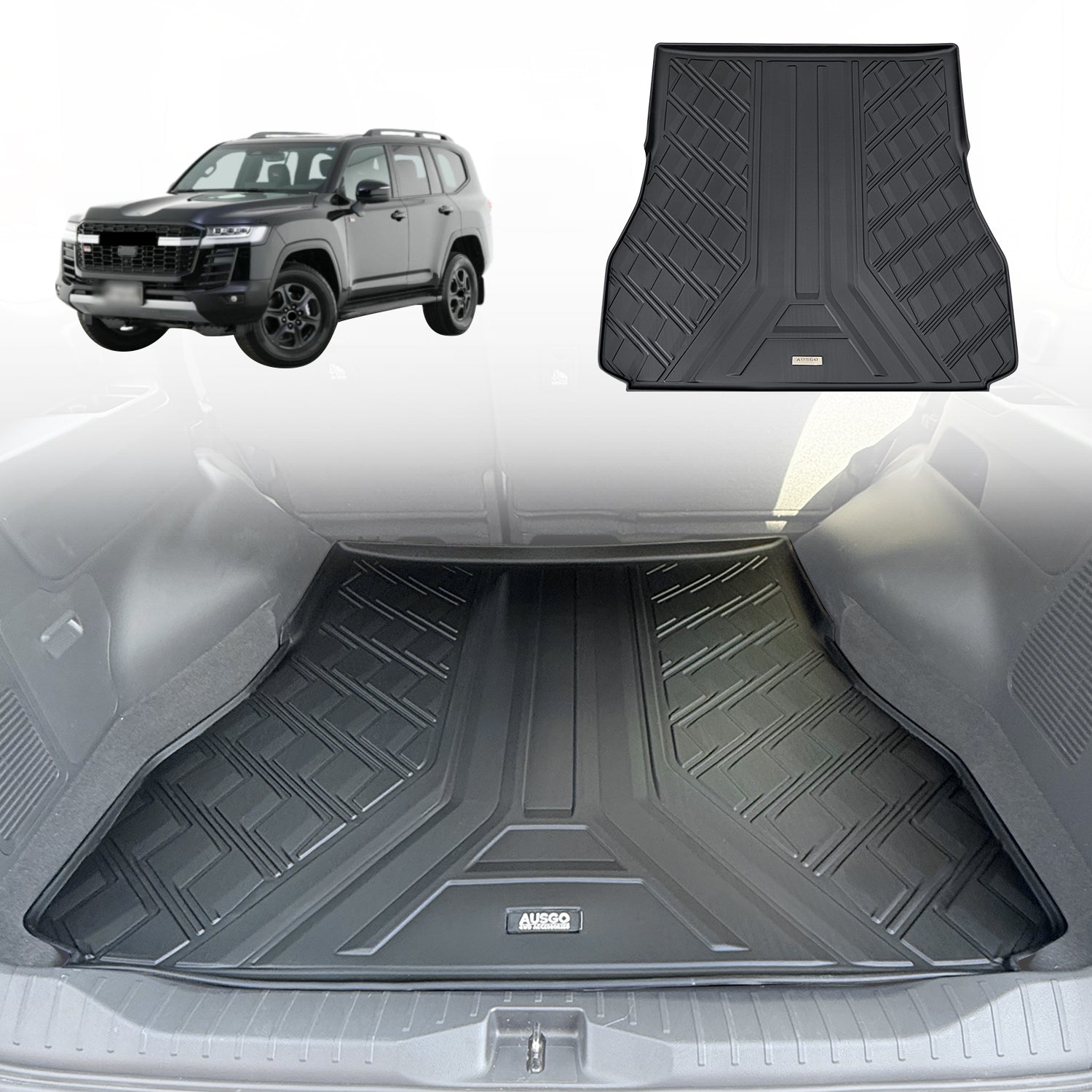Boot Liner for Toyota Land Cruiser 300 Series 5 Seats 2021-Onwards