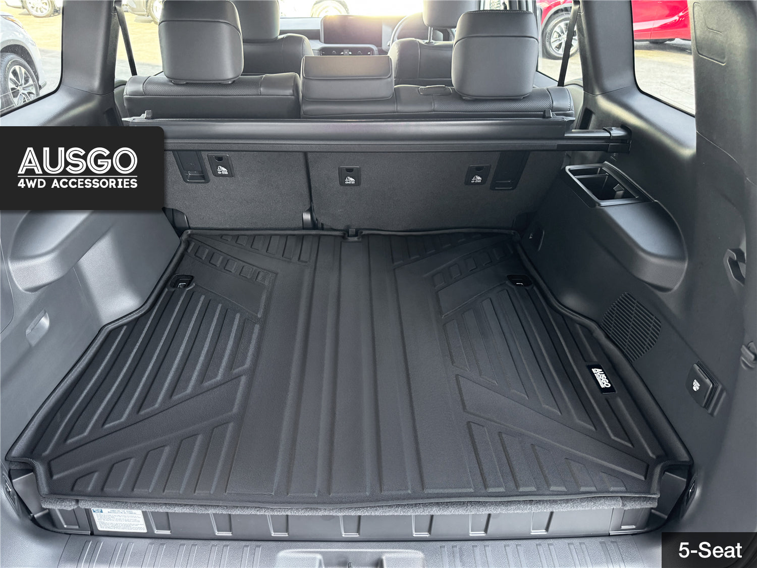 Boot Liner Kick Mats for Toyota Land Cruiser Prado 250 Series 2024-Onwards