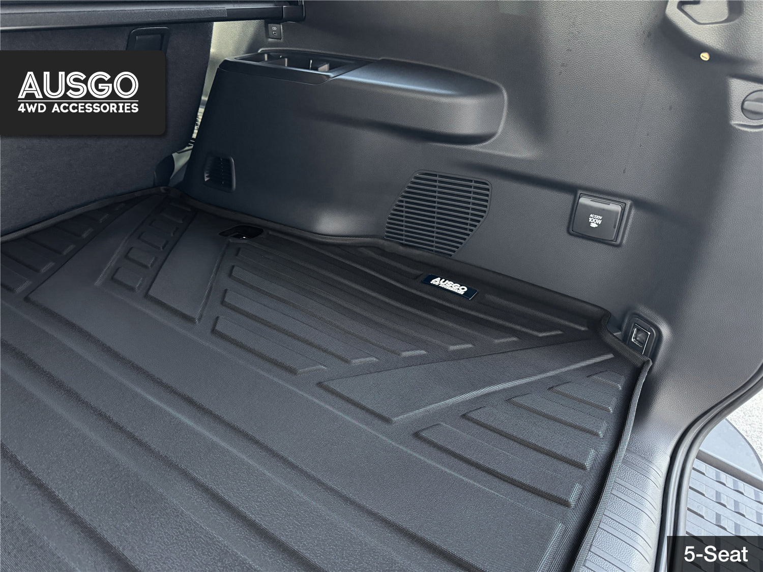 Boot Liner Kick Mats for Toyota Land Cruiser Prado 250 Series 2024-Onwards