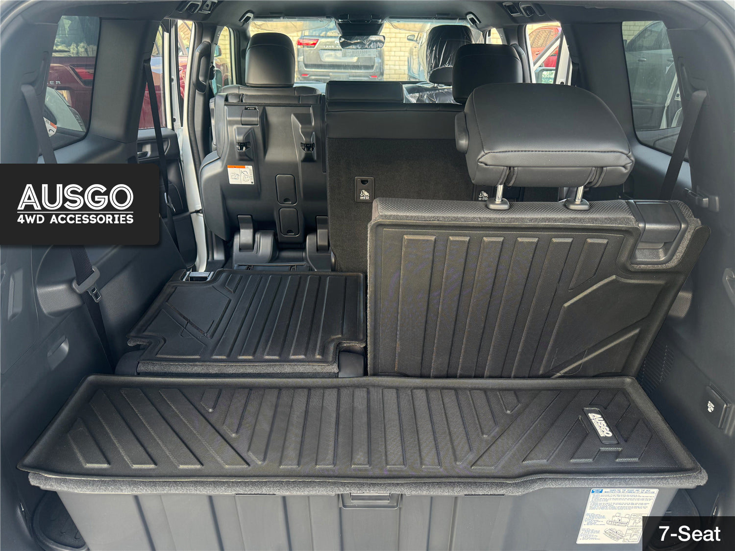 Boot Liner Kick Mats for Toyota Land Cruiser Prado 250 Series 2024-Onwards