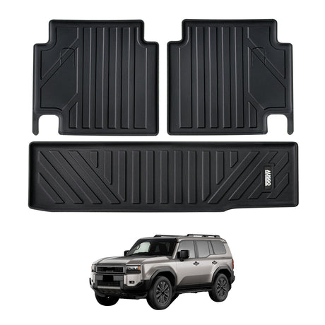 Boot Liner Kick Mats for Toyota Land Cruiser Prado 250 J250 LC250 2024-Onwards