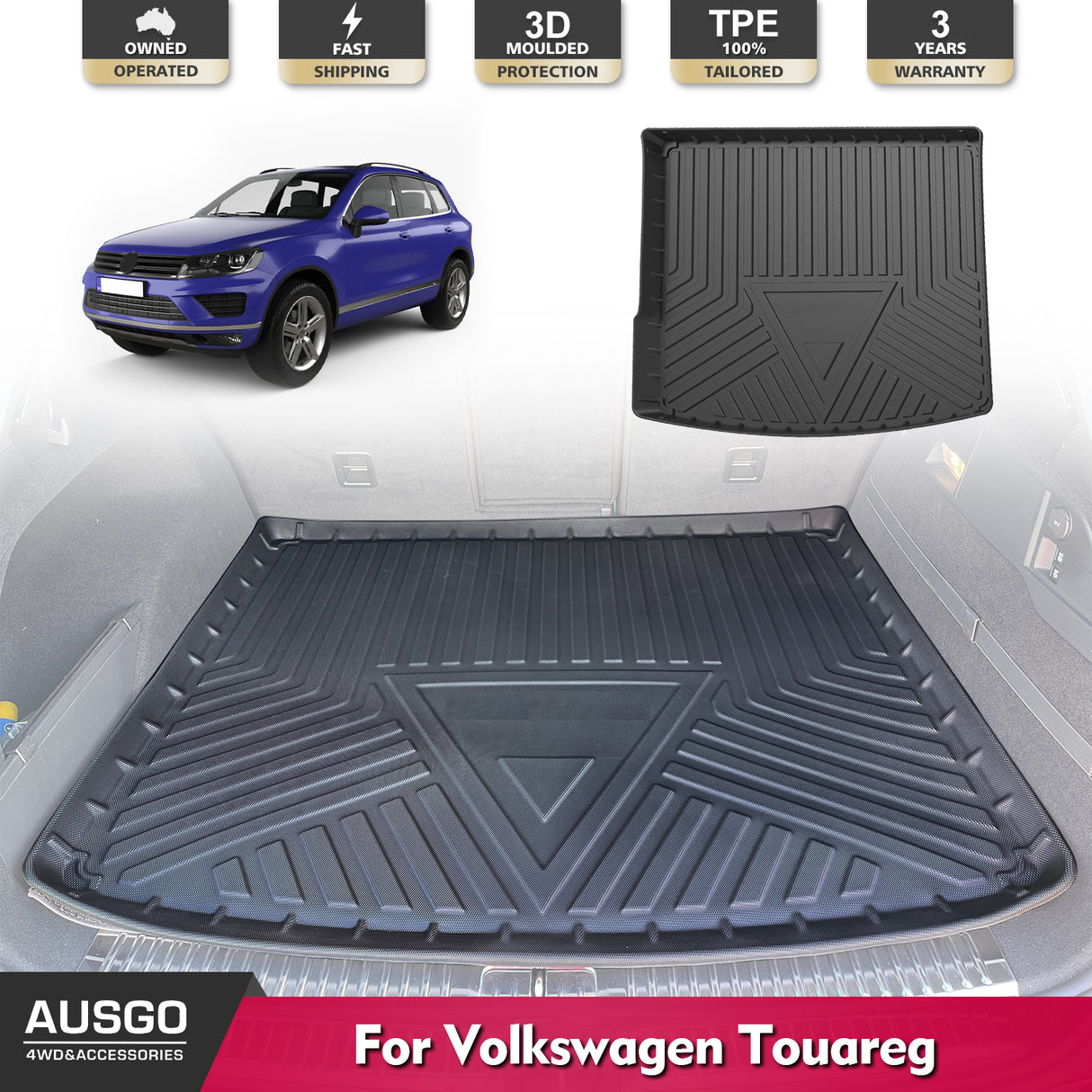 Boot Liner for Volkswagen Touareg 2011-2019