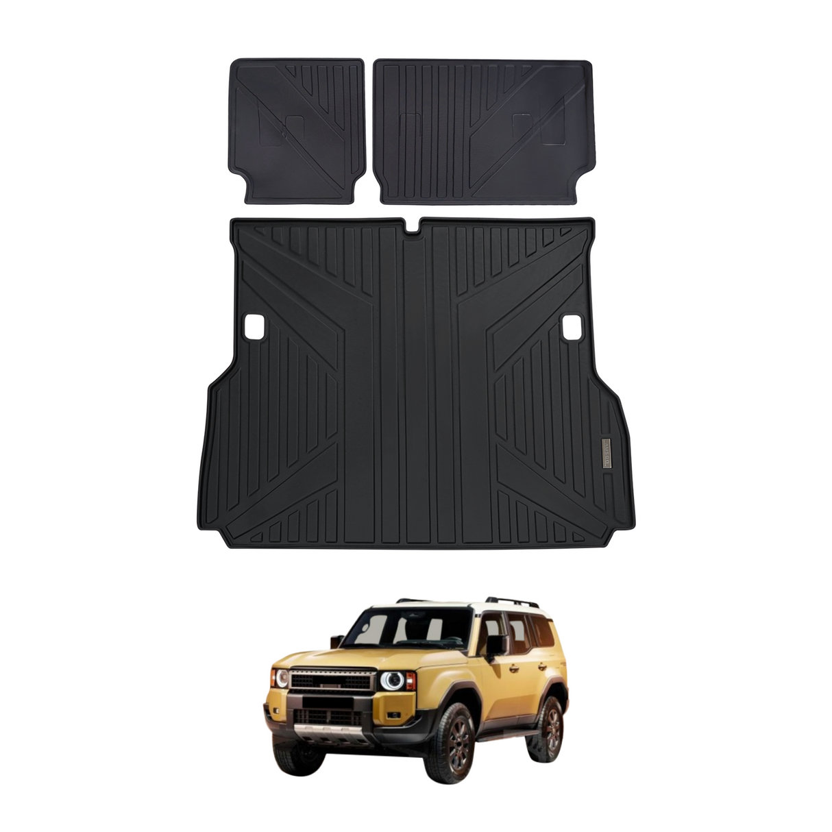 Kick Mats Boot Liner for Toyota Land Cruiser Prado 250 J250 LC250 2024-Onwards