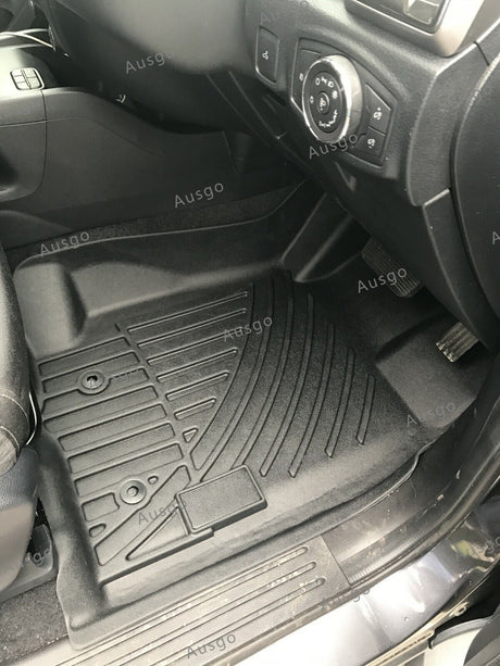 Moulded 3D Car Floor Mats for Mazda BT-50 BT50 UP Series Single / Extra Cab 2011-2020