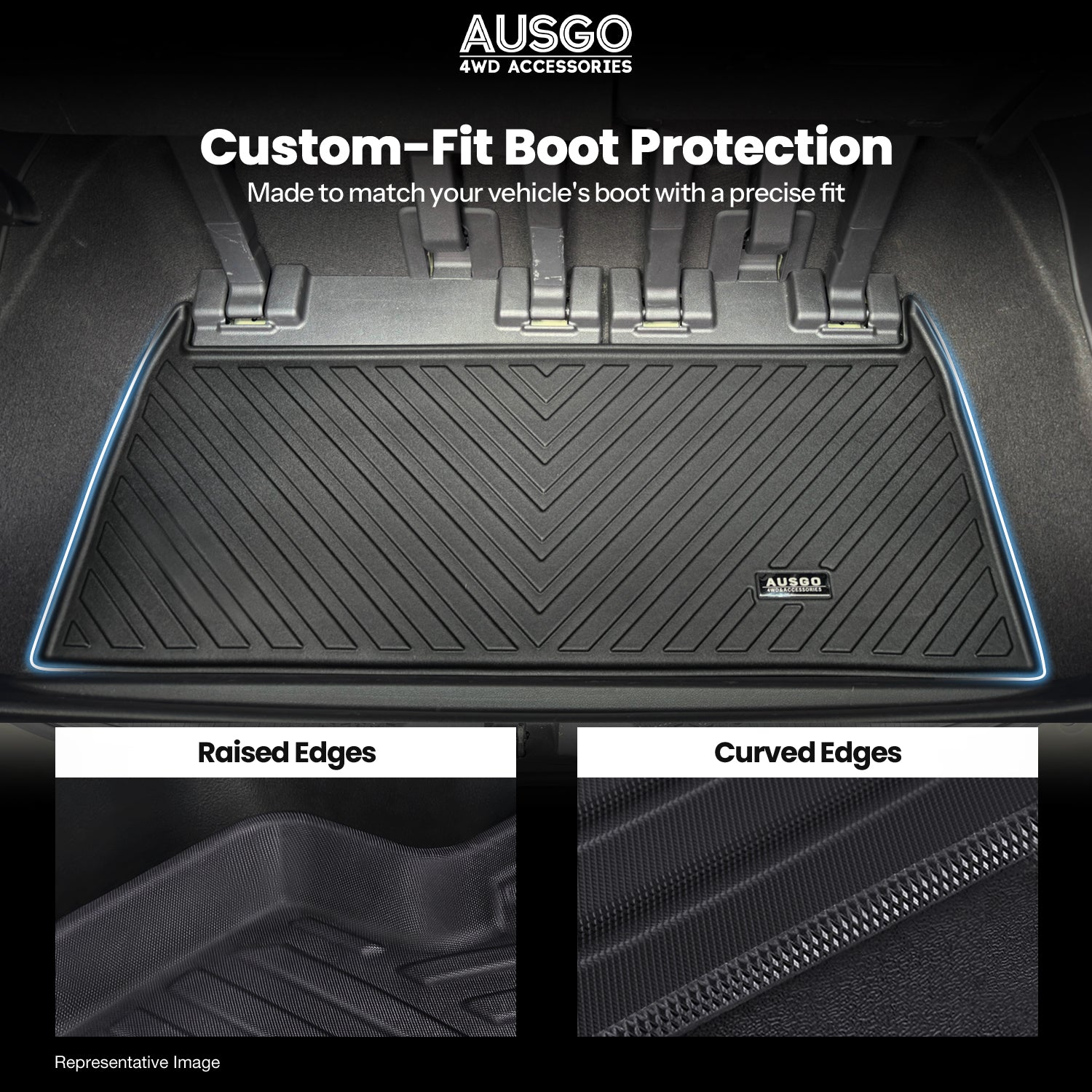 Boot Liner Kick Mats for KIA Carnival 2014-2025