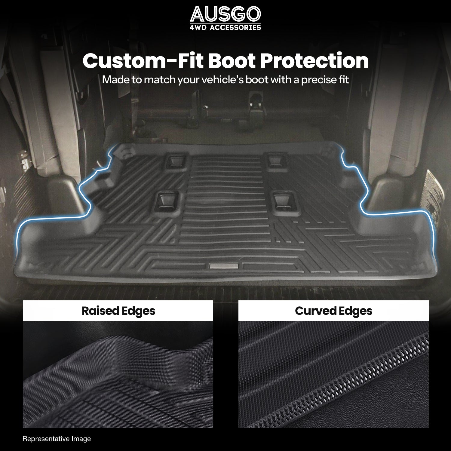 Boot Liner for Lexus LX570 LX Series 2008-2021