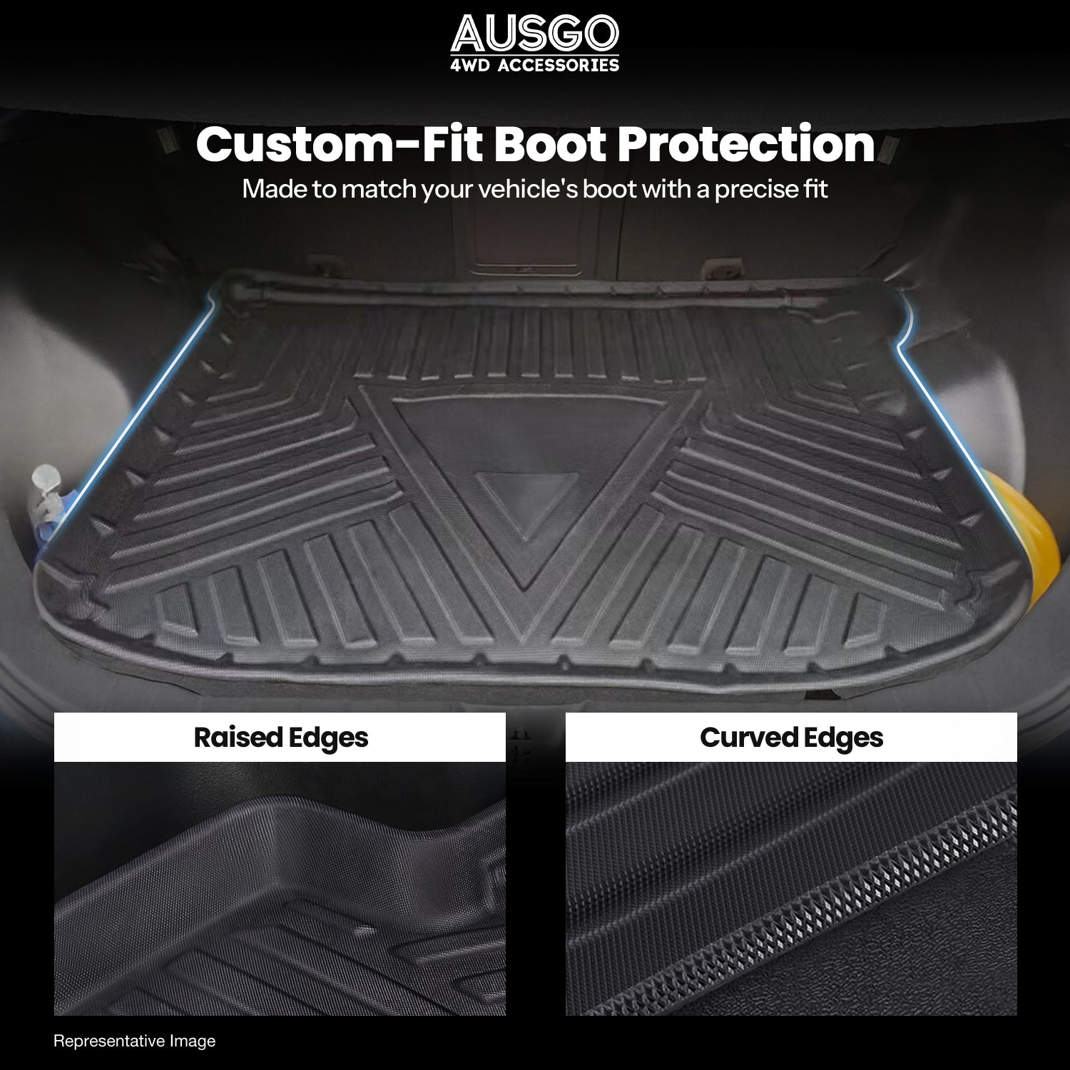 Boot Liner for Mitsubishi ASX XA XB XC Series 2010-2019
