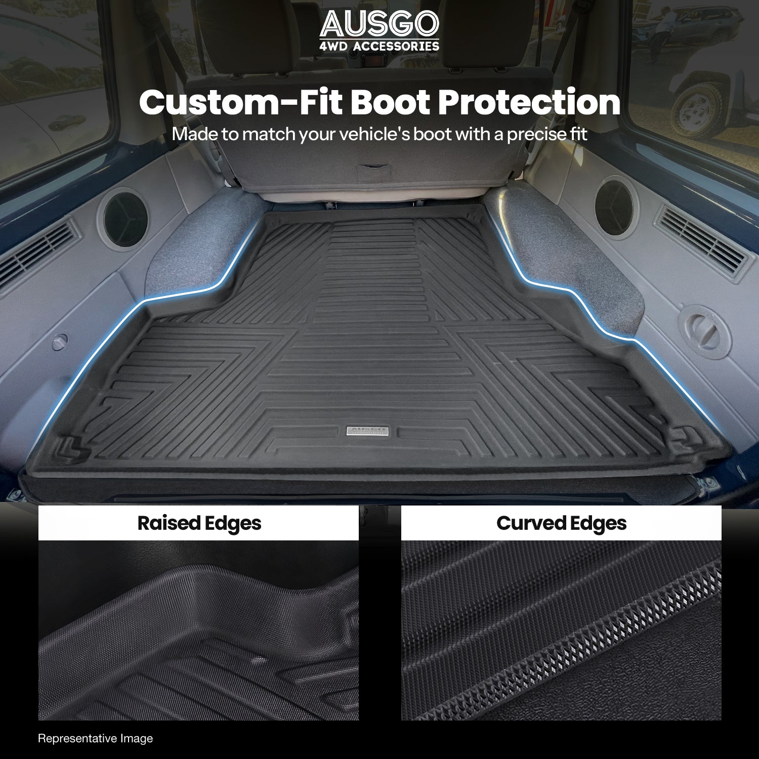 Boot Liner for Toyota Land Cruiser 76 Series