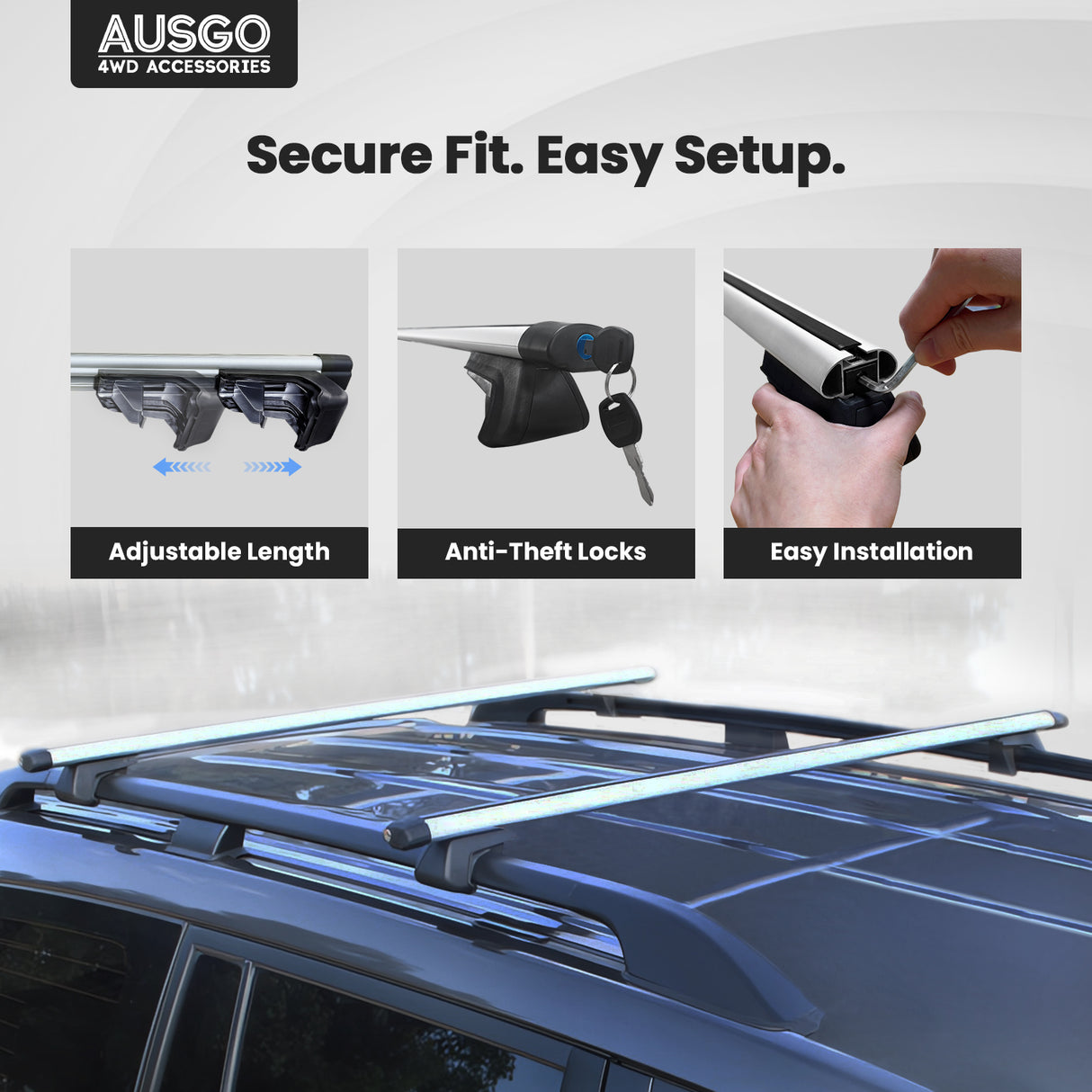 Car Roof Rack for Mercedes Benz E-Class E Class E200 Wagon 2001-2021