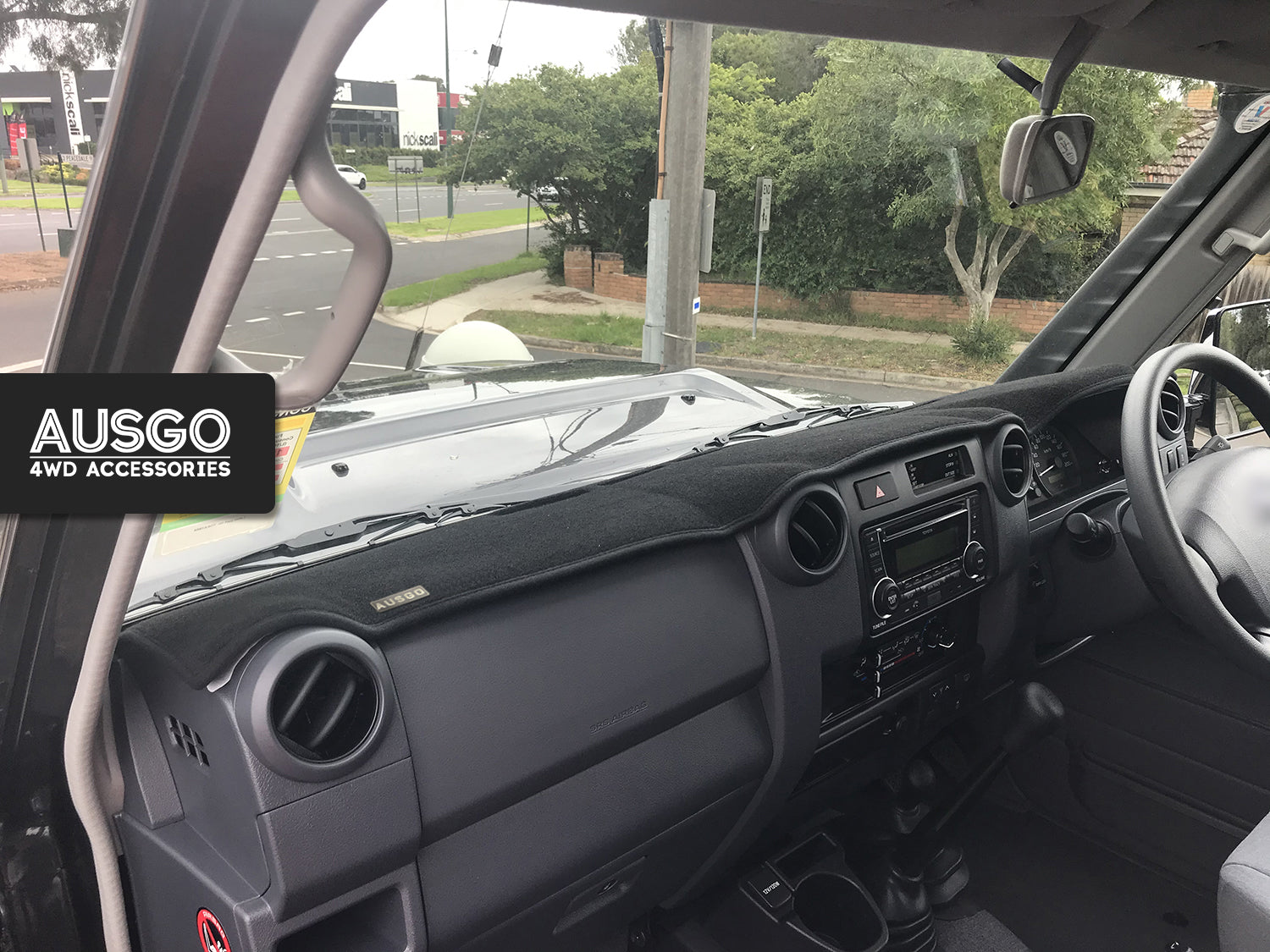 Dash Mat for Toyota Land Cruiser 70 76 78 79 Series 2023-Onwards