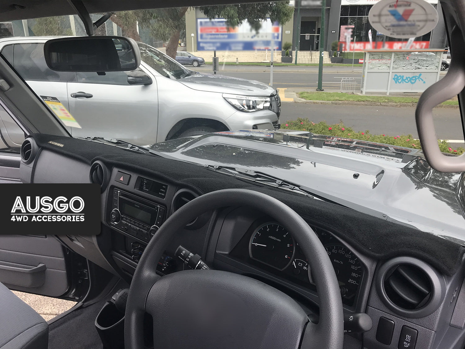 Dash Mat for Toyota Land Cruiser 70 76 78 79 Series 2023-Onwards