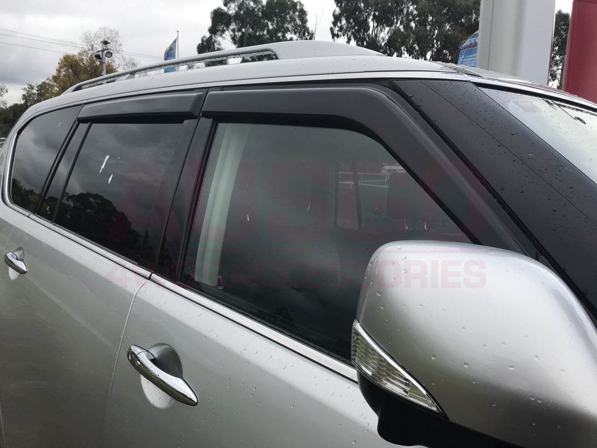 Weather Shields + Bonnet Protector for Nissan Patrol Y62 2012-2019