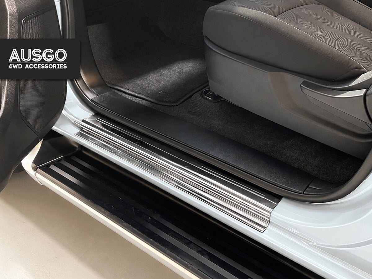 Stainless Door Sill Protector for ISUZU DMAX D-MAX Dual Cab 2020-Onwards