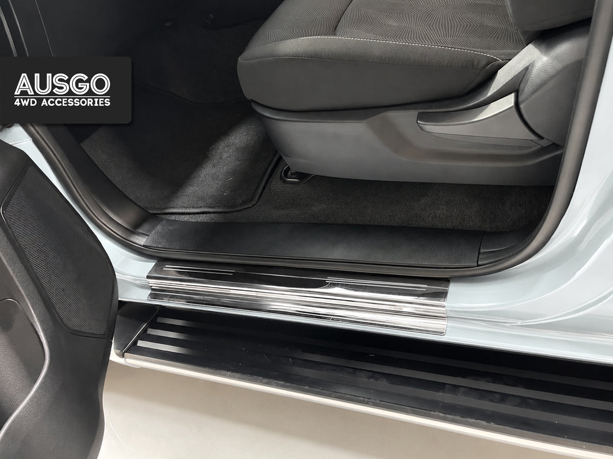 Stainless Door Sill Protector for ISUZU DMAX D-MAX Dual Cab 2020-Onwards