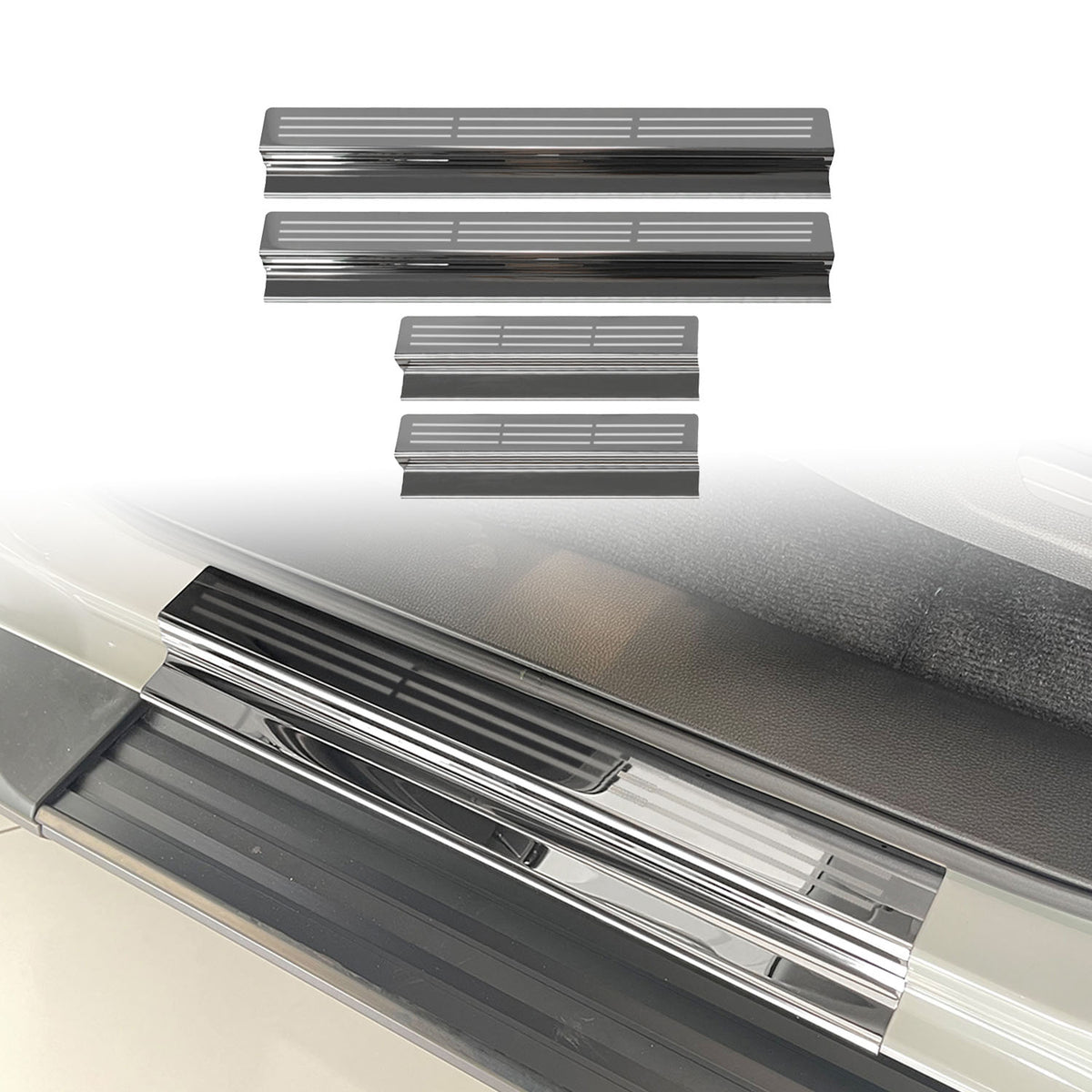 Stainless Door Sill Protector for ISUZU MUX MU-X 2021-Onwards