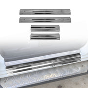 Stainless Door Sill Protector for Mitsubishi Triton Dual Cab 2015-2024
