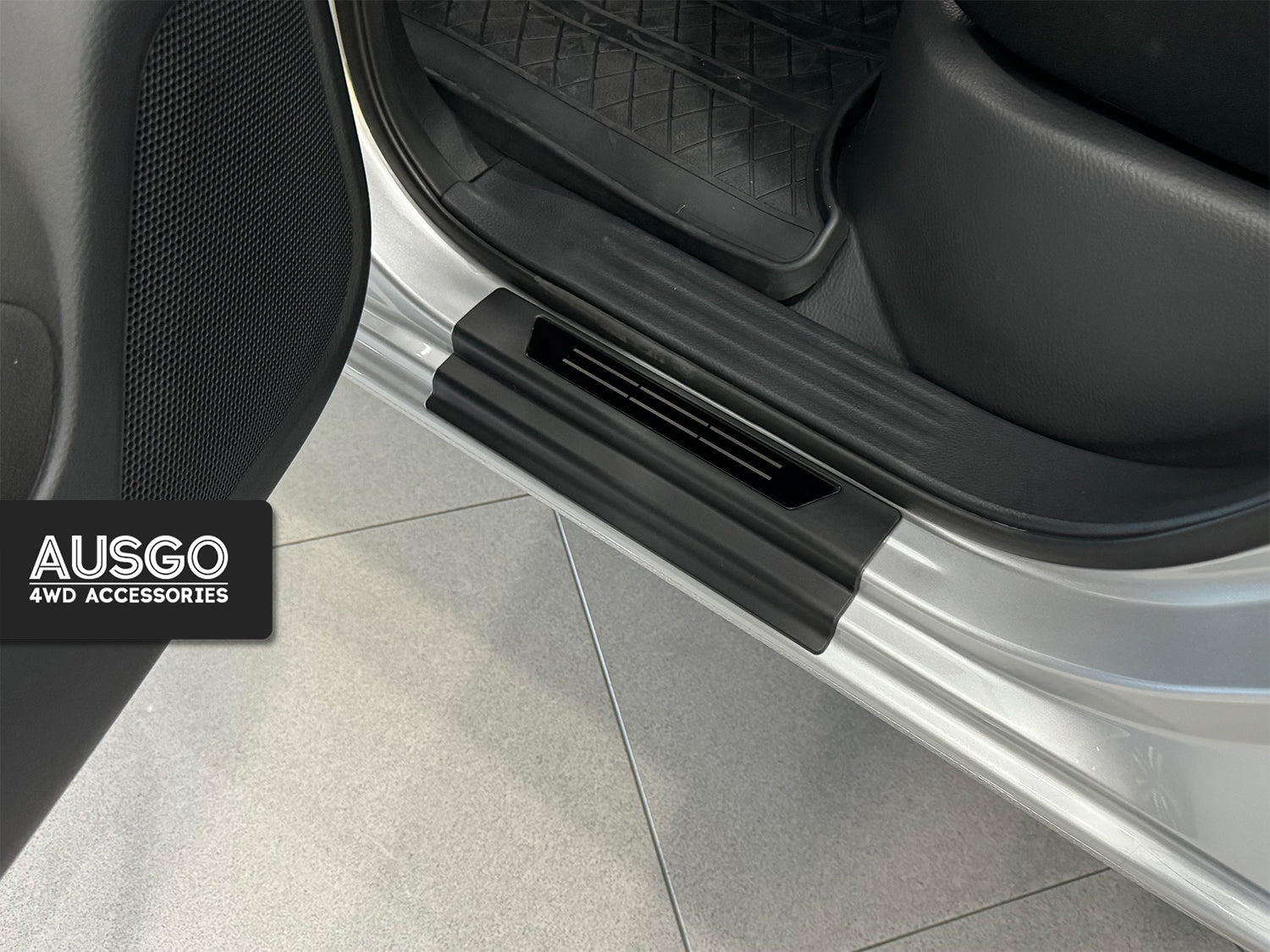 ABS Door Sill Protector for Nissan Navara NP300 D23 Dual Cab 2015-2025