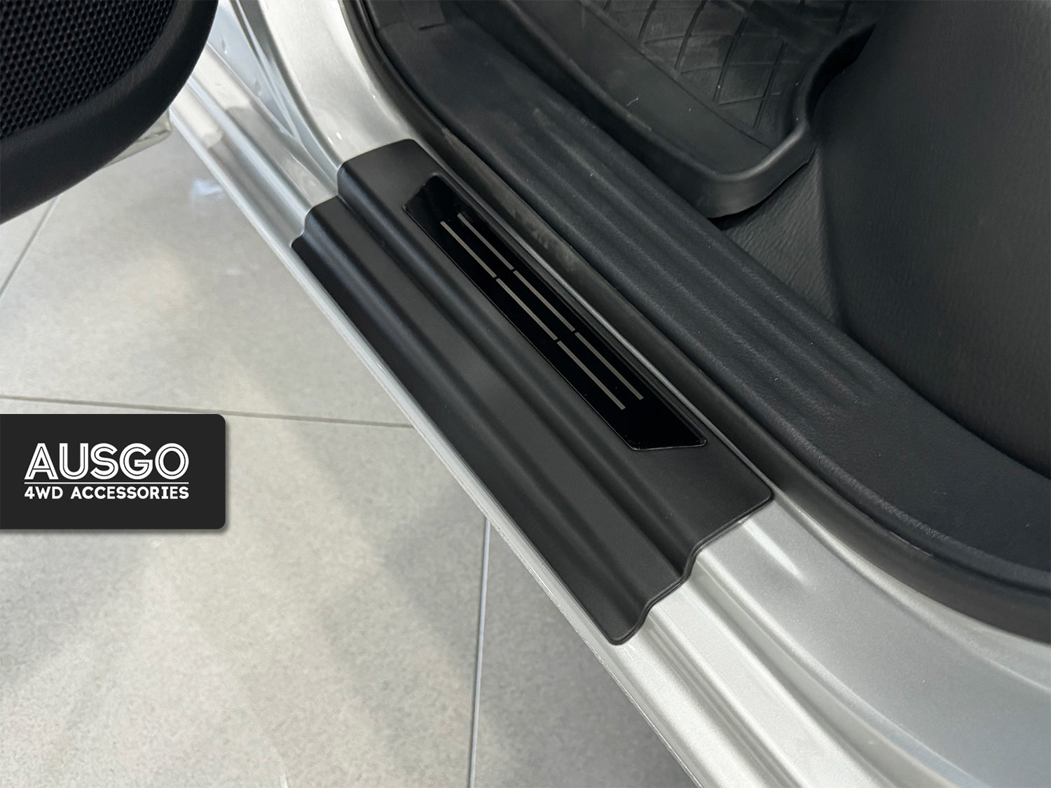 ABS Door Sill Protector for Nissan Navara NP300 D23 Dual Cab 2015-2025