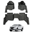 5D Car Floor Mats for Ford Ranger PX PX2 PX3 Series Dual Cab 2011-2022