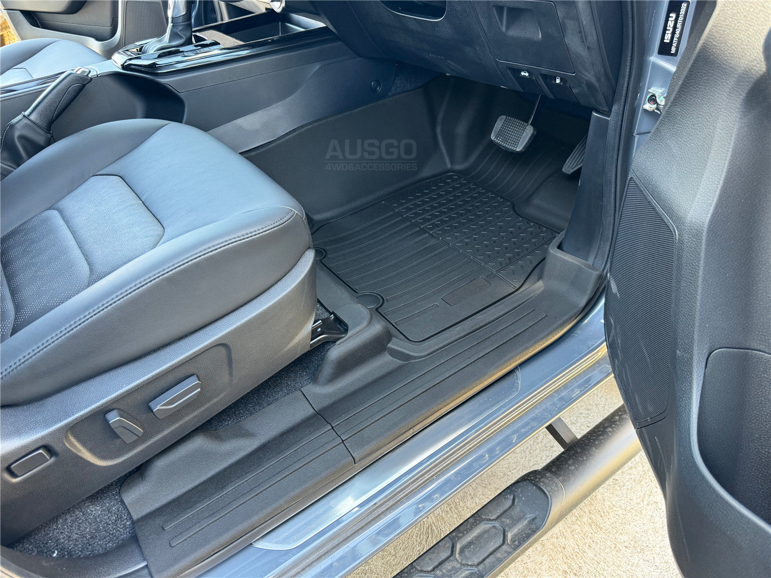 7D Injection Floor Mats for ISUZU D-MAX DMAX Single / Extra Cab 2020-Onwards