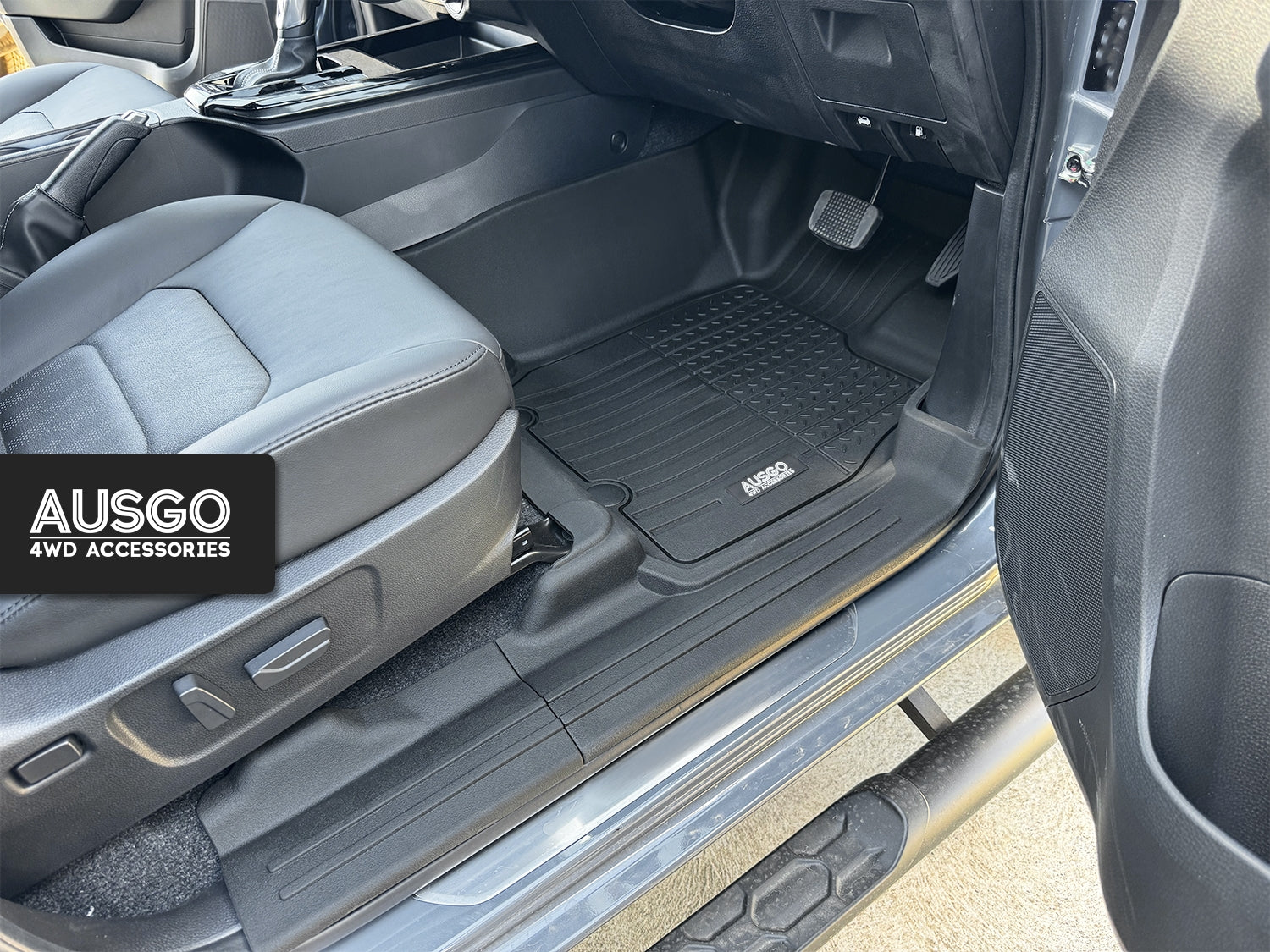 7D Injection Floor Mats for ISUZU D-MAX DMAX Dual Cab 2020-Onwards