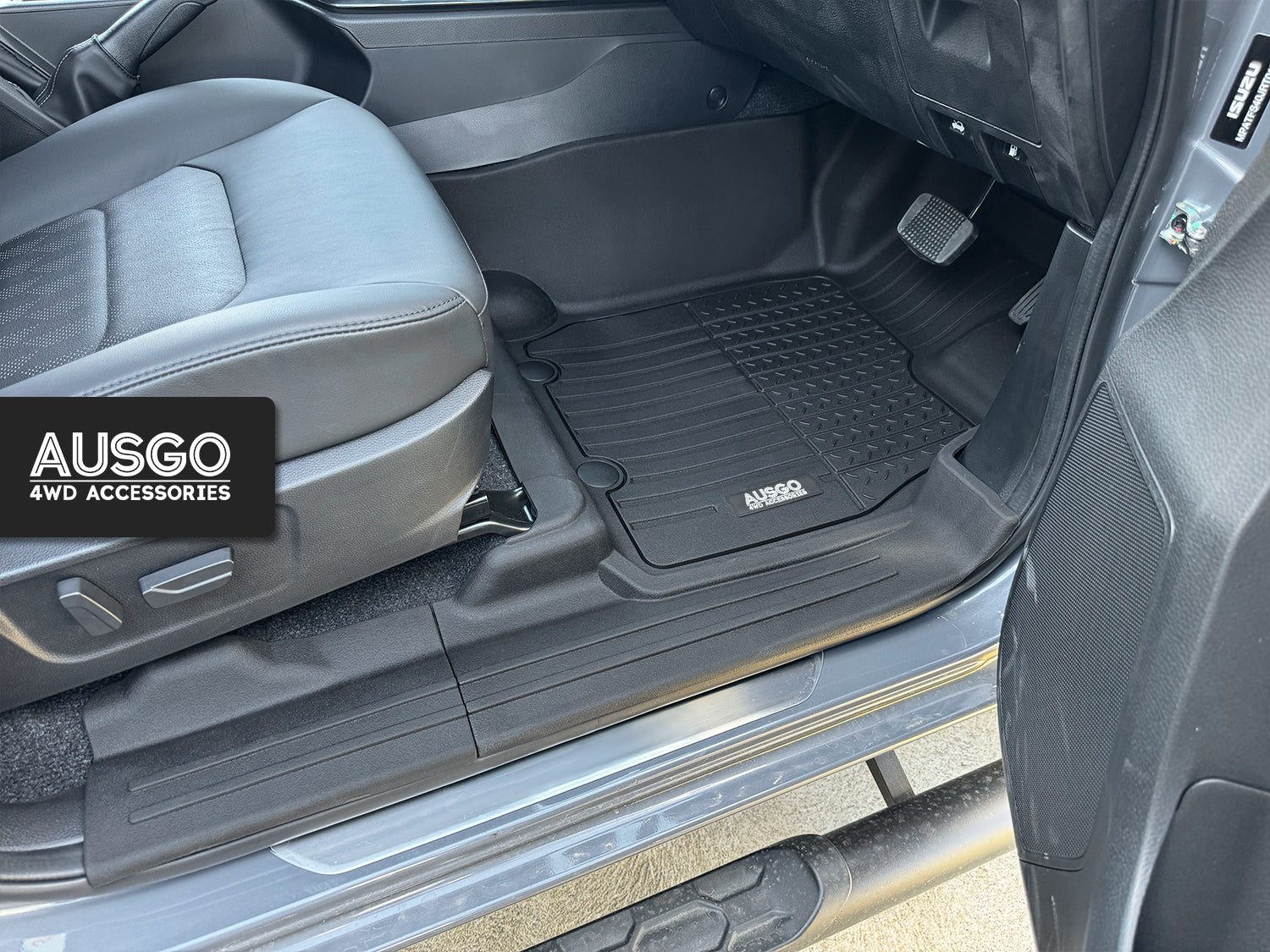 7D Injection Floor Mats for ISUZU D-MAX DMAX Dual Cab 2020-Onwards