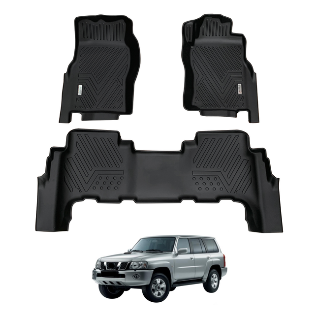 5D Car Floor Mats for Nissan Patrol GU Y61 1997-2015