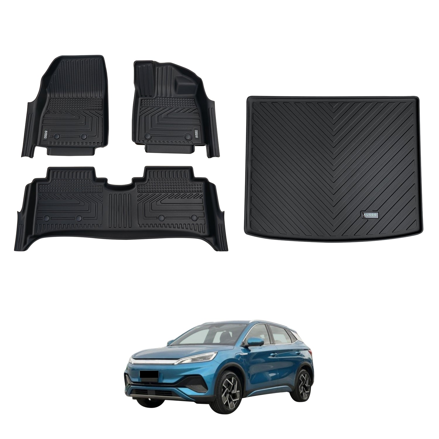 5D Car Floor Mats for BYD ATTO 3 2022-Onwards