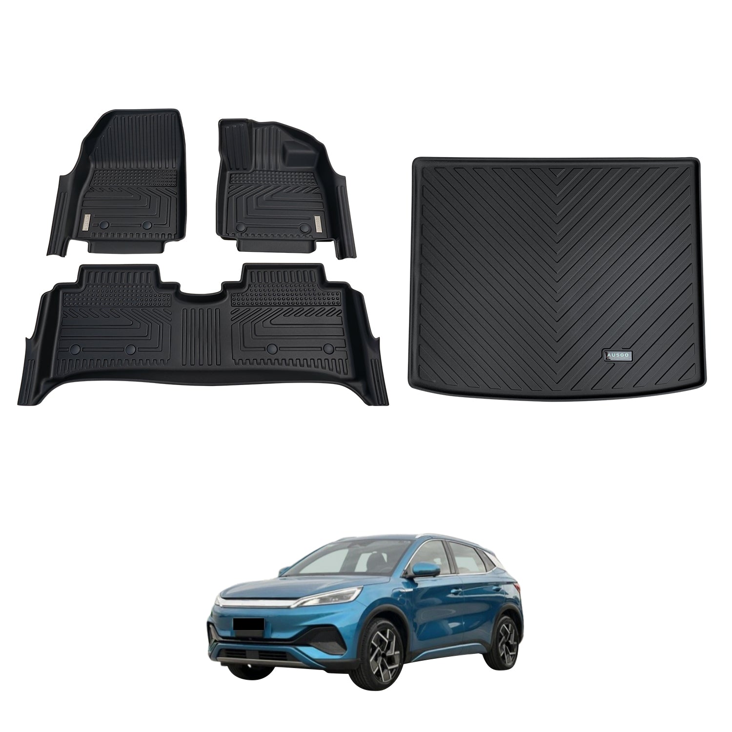 5D Car Floor Mats for BYD ATTO 3 2022-Onwards