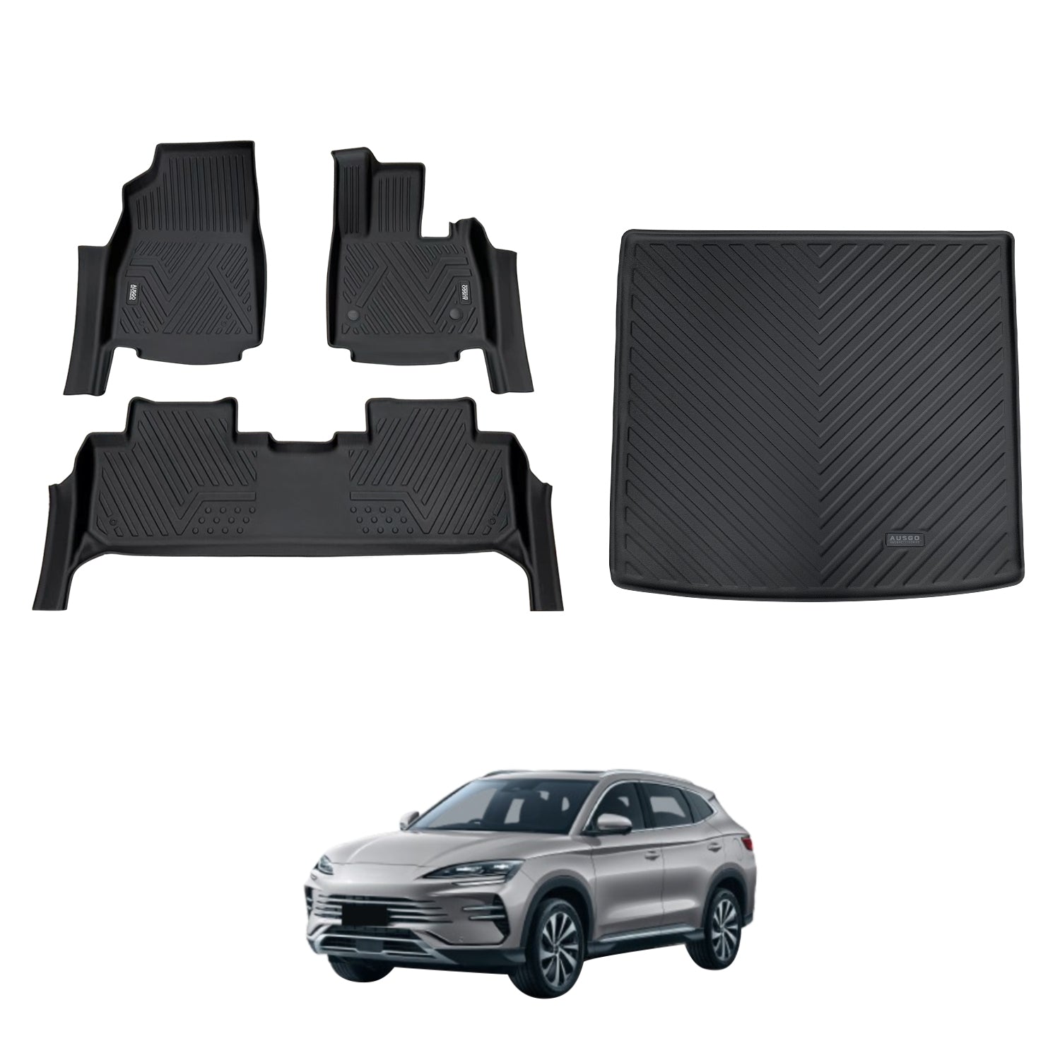 PRE-ORDER 5D Car Floor Mats for BYD SEALION 6 2024-Onwards