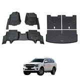 7D Injection Floor Mats for Ford Everest Next-Gen 2022-Onwards