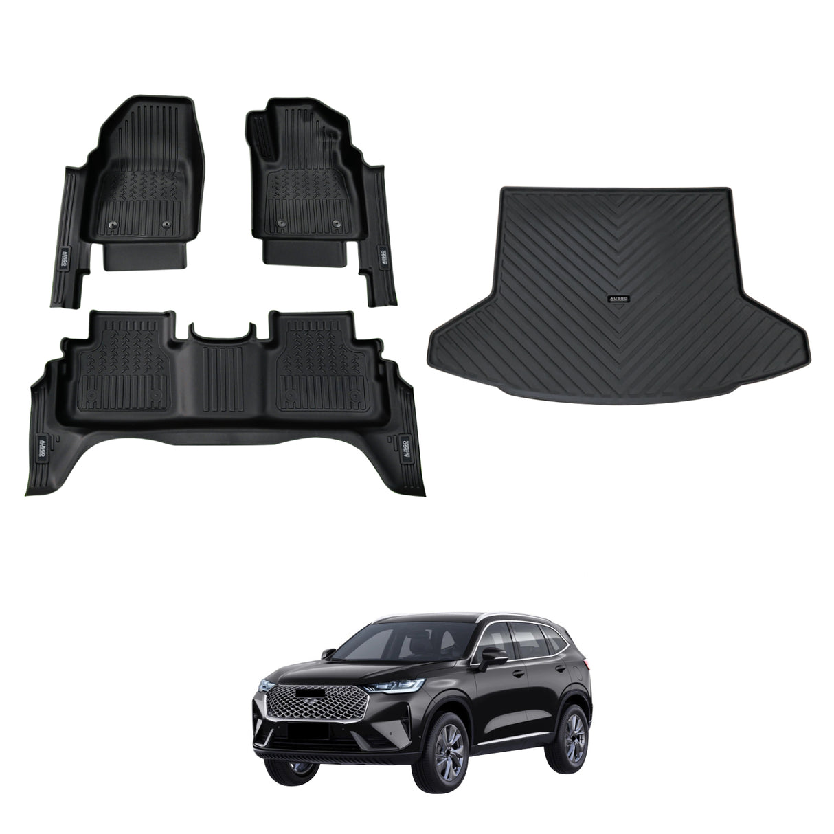 PRE-ORDER 5D Car Floor Mats for Haval H6 B01 Series 2021-Onwards