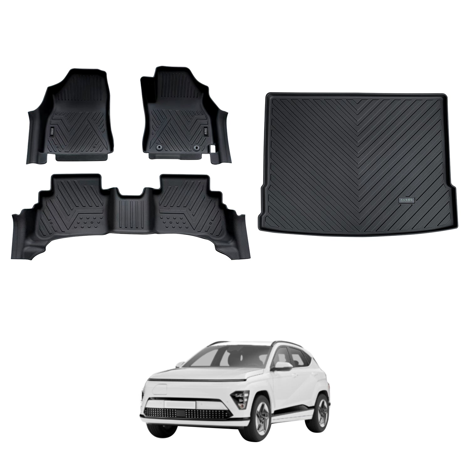5D Car Floor Mats for Hyundai Kona SX2 Series 2023-Onwards