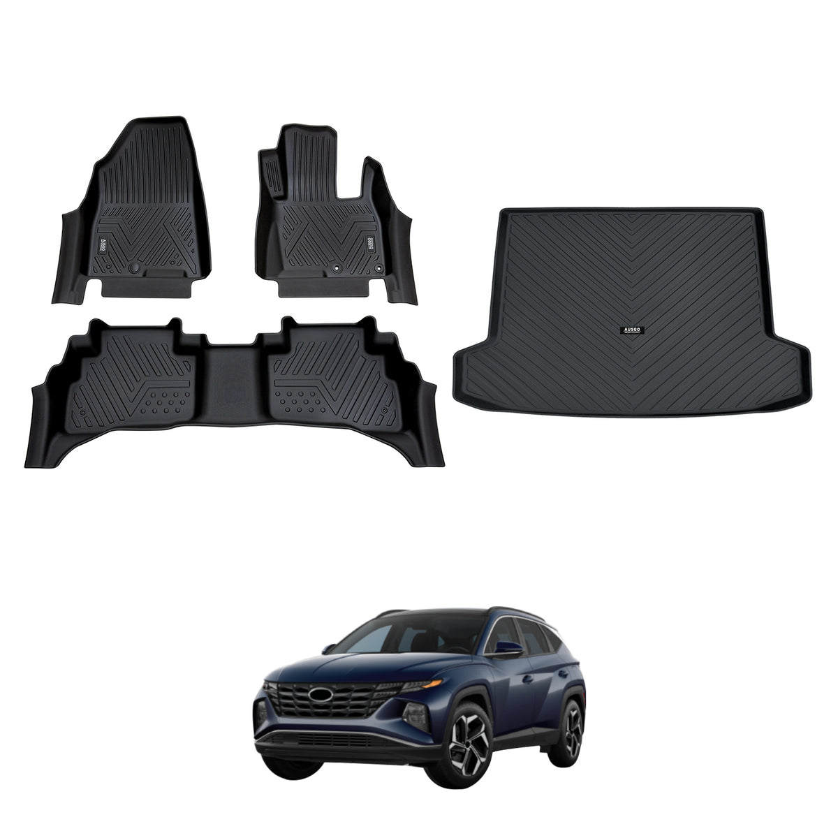 5D Car Floor Mats for Hyundai Tucson 2021-Onwards