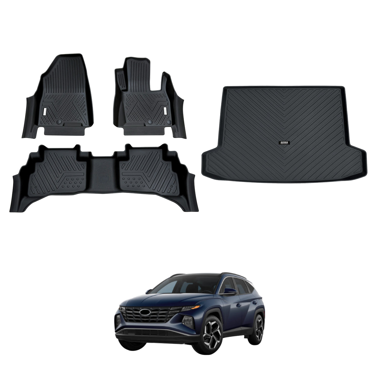 PRE-ORDER 5D Car Floor Mats for Hyundai Tucson Hybrid 2022-Onwards