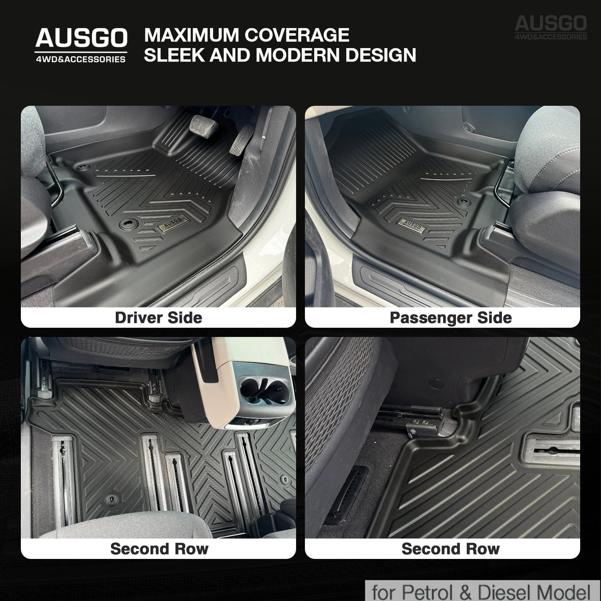 5D Car Floor Mats for KIA Carnival KA4 Series 2020-Onwards