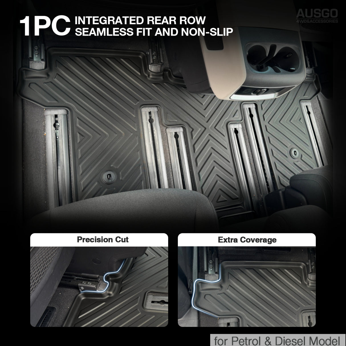 5D Car Floor Mats for KIA Carnival KA4 Series 2020-Onwards