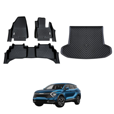PRE-ORDER 5D Car Floor Mats for KIA Sportage Hybrid 2021-2025