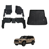 5D Car Floor Mats for Lexus GX550 2024-Onwards