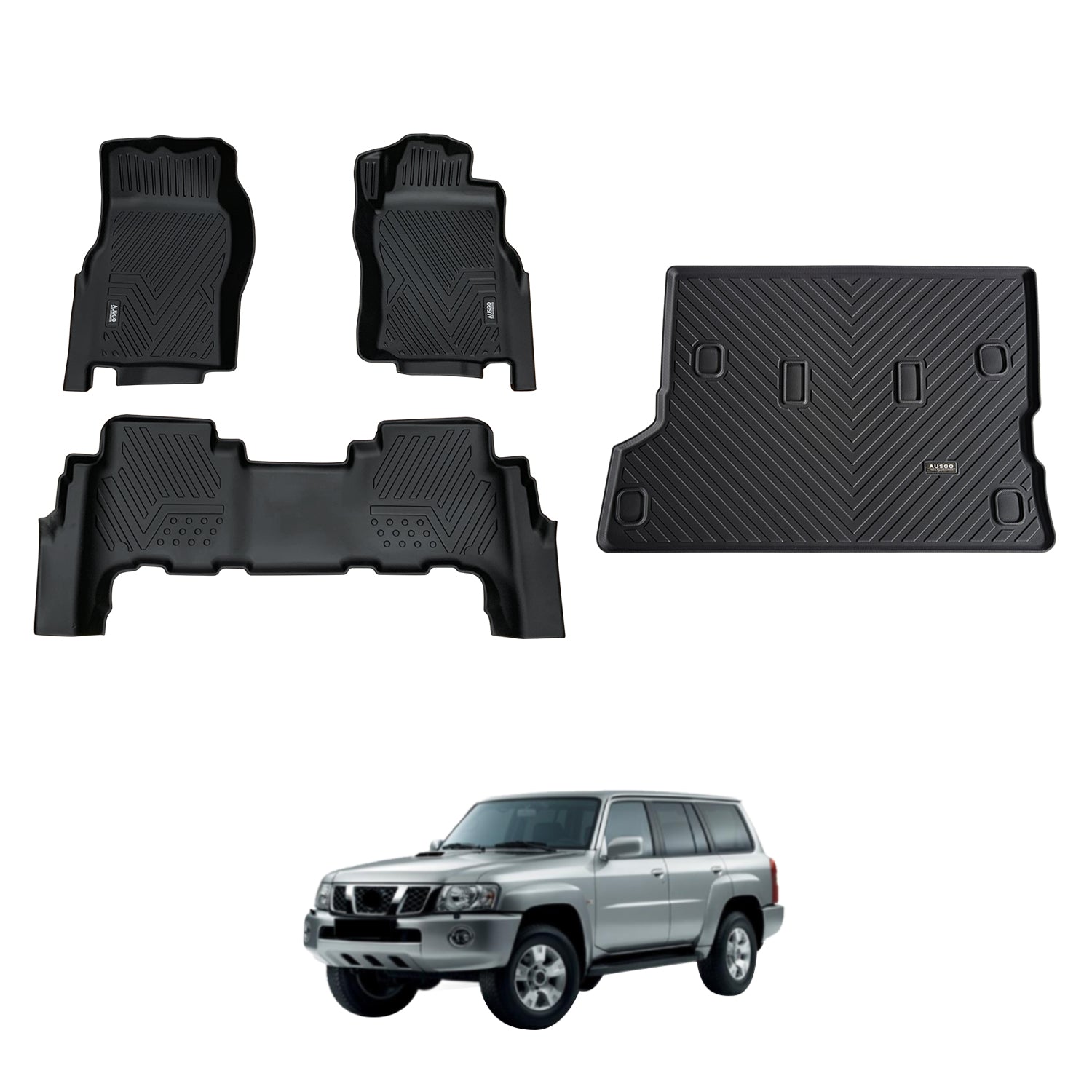 PRE-ORDER 5D Car Floor Mats for Nissan Patrol GU Y61 1997-2015