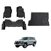 5D Car Floor Mats for Nissan Patrol GU Y61 1997-2015