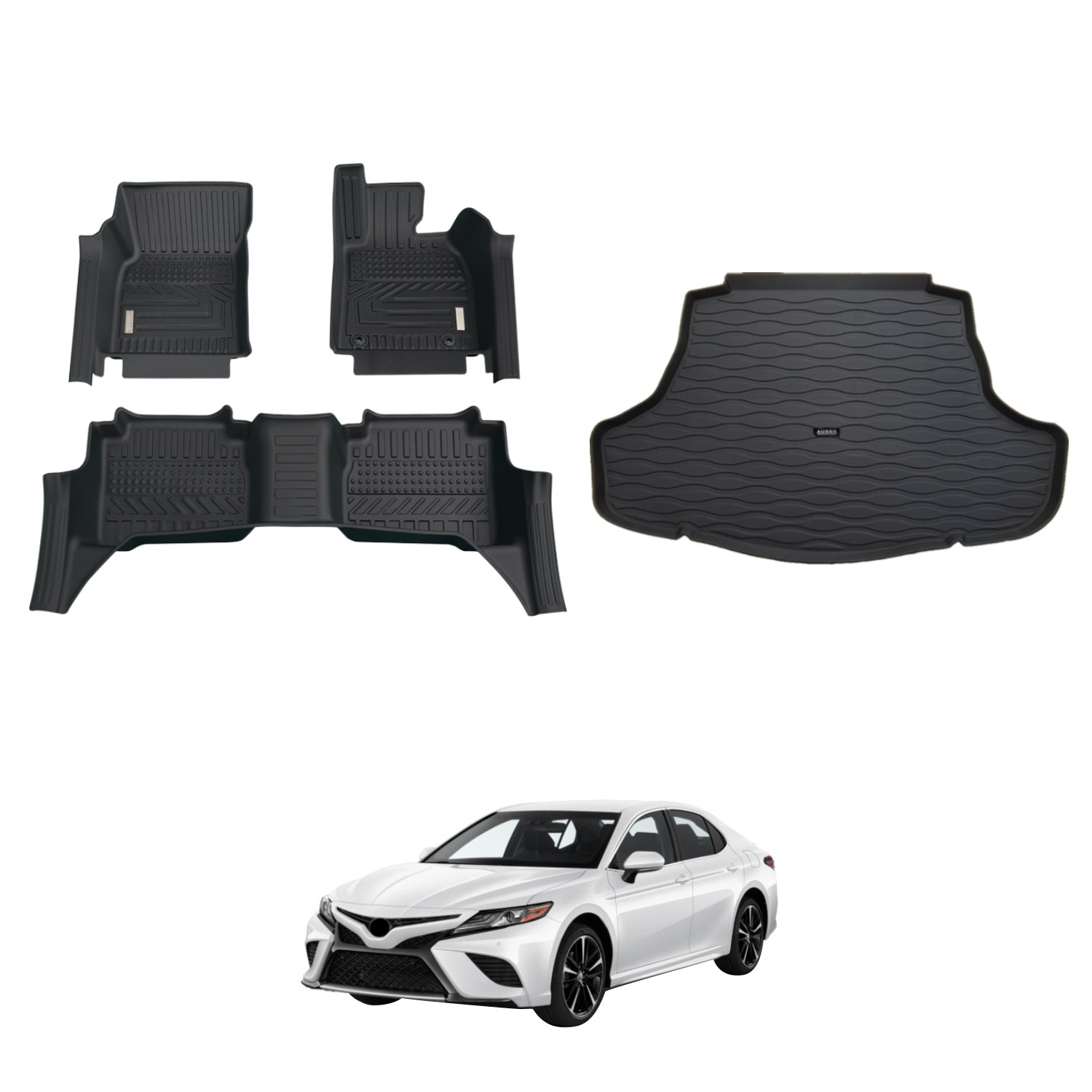 5D Car Floor Mats for Toyota Camry Hybrid 2017-2024